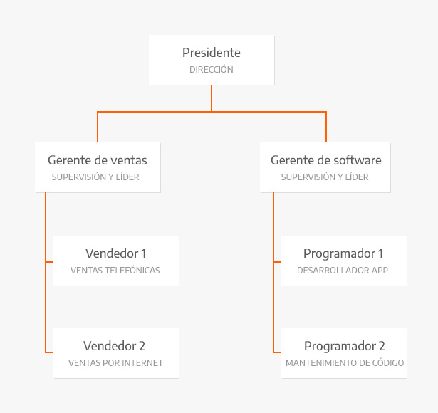 Ejemplo de organigrama funcional