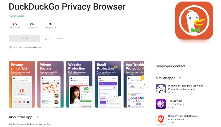 DuckDuckGo vs Tor – Quel est le meilleur ? 【 2025 】 | Enor Cerna France ...