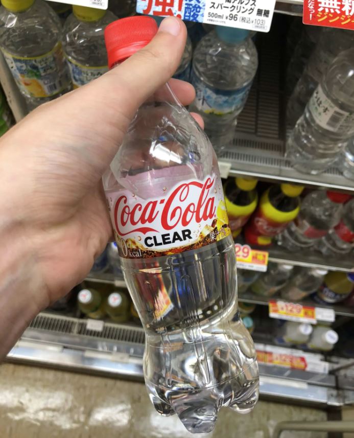 transparent japanese coke transparent japanese coke