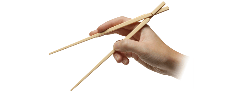 tutorial to grab chopsticks tutorial to grab chopsticks