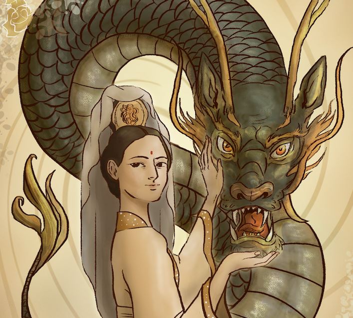toyotama-hime dragon meaning