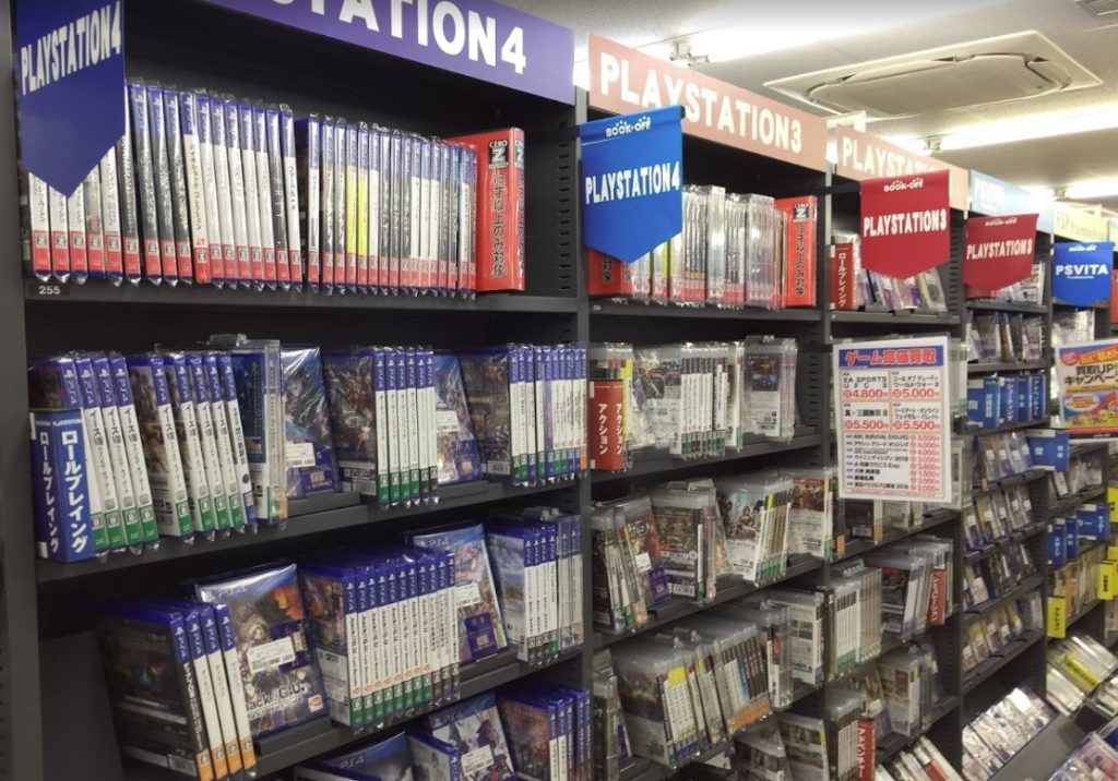 retro video games in japan
