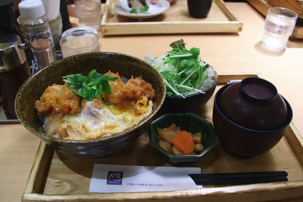 katsudon food japanese dish