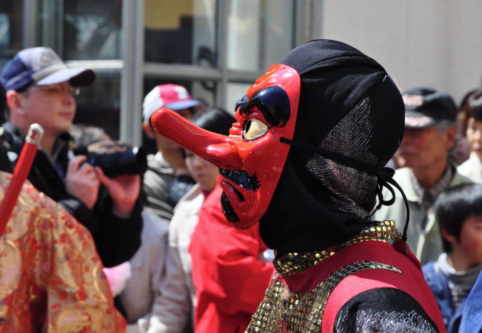 japanese devil long nose mask japanese devil long nose mask