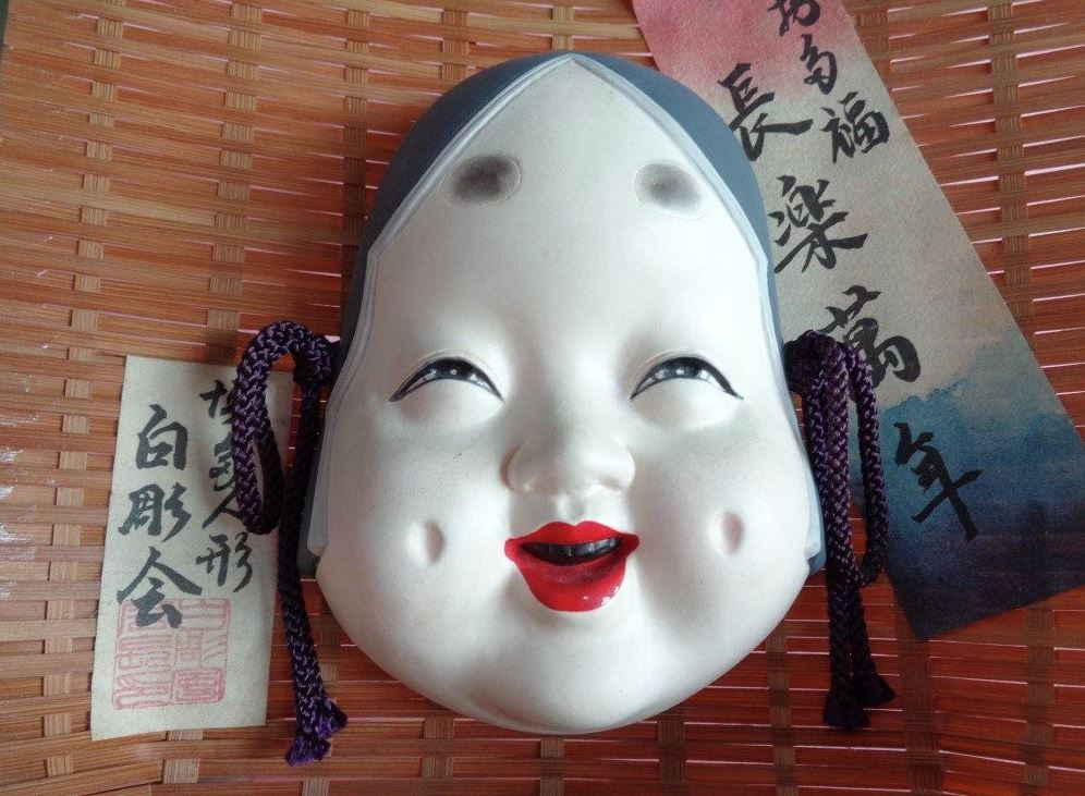 japanese okame mask japanese okame mask