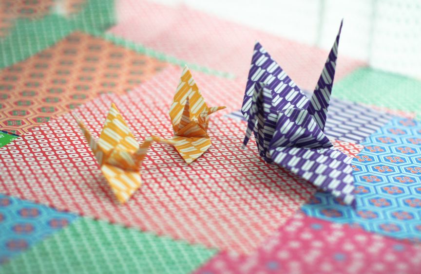 origami crane step by step