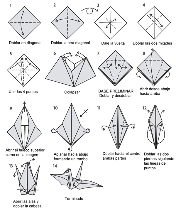 easy spanish origami
