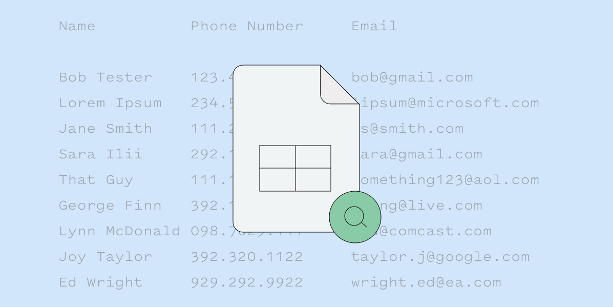 Cómo buscar registros automáticamente en Google Sheets, Excel y Zapier
