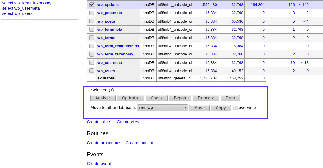 Ejecute operaciones SQL en tablas f&aacute;cilmente