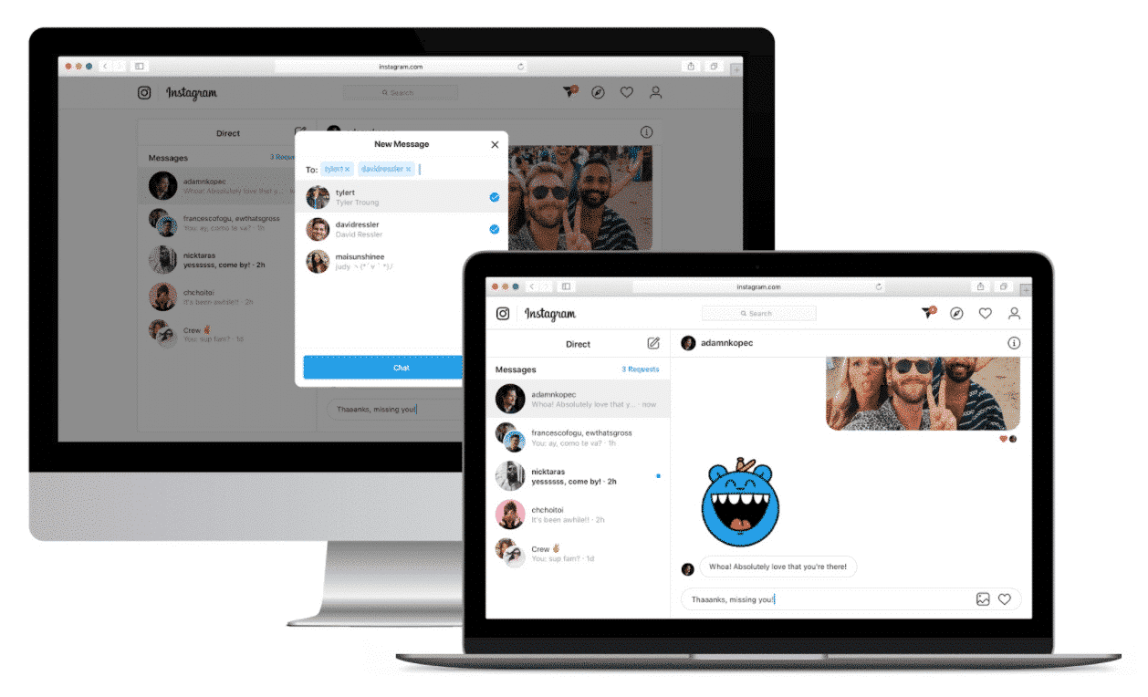 Las principales actualizaciones de Instagram que necesita saber: marzo de 2021 Actualización de escritorio de Instagram Direct
