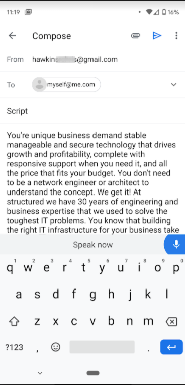 Gboard para iOS dentro de Apple Notes Gboard para iOS dentro de Apple Notes