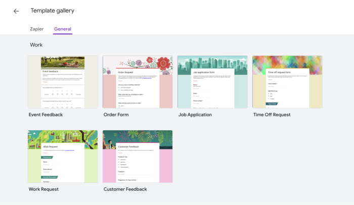 google-forms-tips-13-templates Plantillas en Formularios de Google