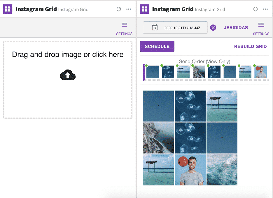 7 formas de diseñar su diseño de cuadrícula de Instagram como un profesional Integración de cuadrícula de Instagram de Hootsuite