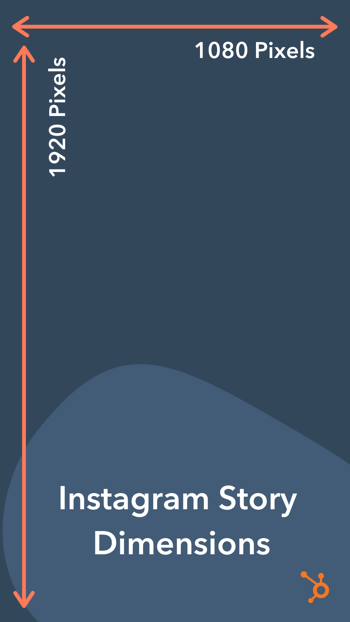 Dimensiones de la historia de Instagram (1080 p&iacute;xeles por 1920 p&iacute;xeles)