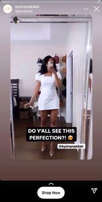 Ejemplo de anuncio de Instagram en IG Stories