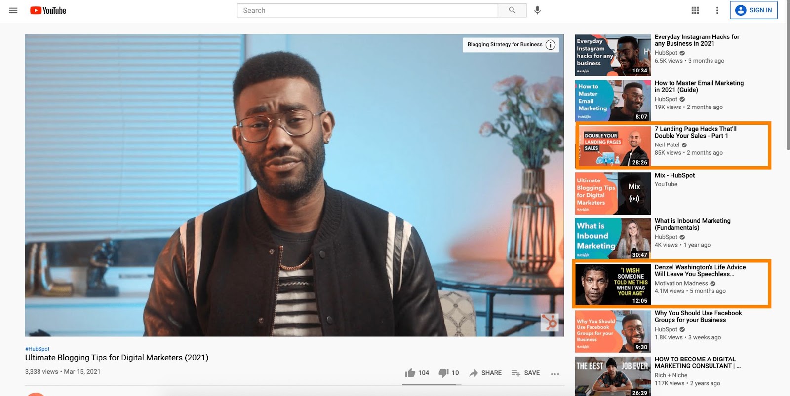 7 funciones de YouTube que te ayudarán a obtener más reproducciones La sección Ver más tarde de YouTube (videos sugeridos), que es una función de exploración