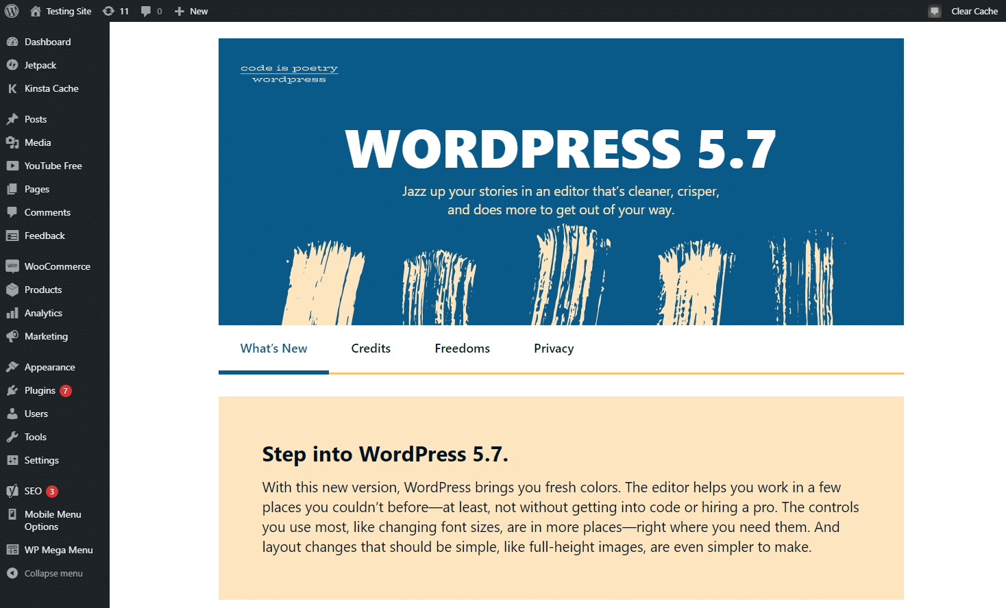 Cómo encontrar su versión actual de WordPress y actualizar a la última