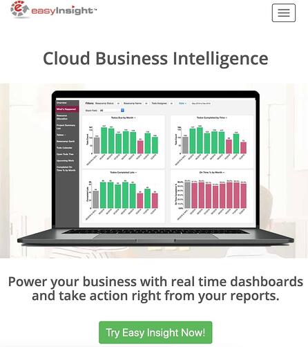 herramienta de informes ad hoc - Easy Insights