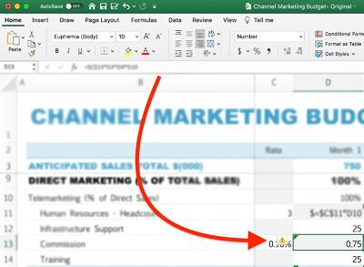 ¿Tiene problemas en hojas de Excel compartidas? Aprenda a bloquear celdas Cómo proteger fórmulas en Excel paso 1