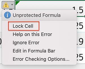 ¿Tiene problemas en hojas de Excel compartidas? Aprenda a bloquear celdas Cómo proteger fórmulas en Excel paso 2