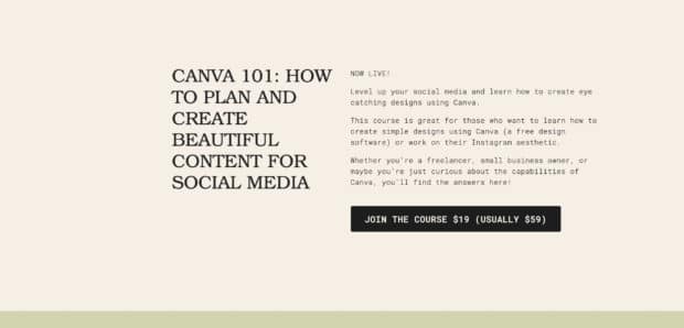 Canva 101 de Joelle Studio