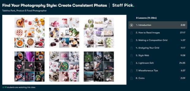 Encuentre su estilo de fotograf&iacute;a por Skillshare
