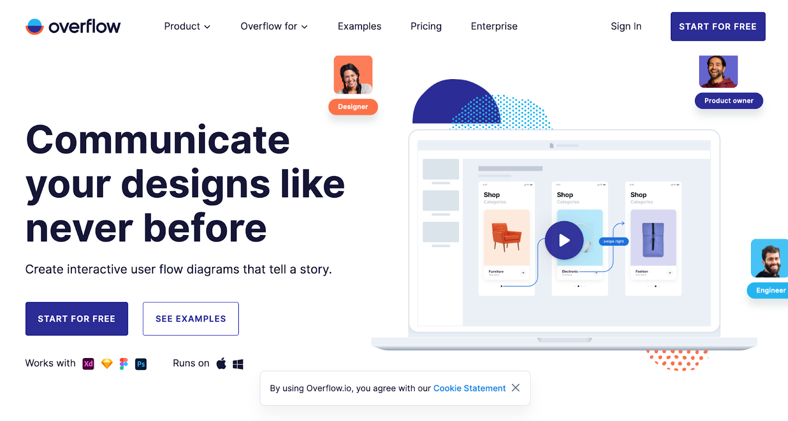 desbordamiento ganador del premio al mejor dise&ntilde;o de sitios web 2018