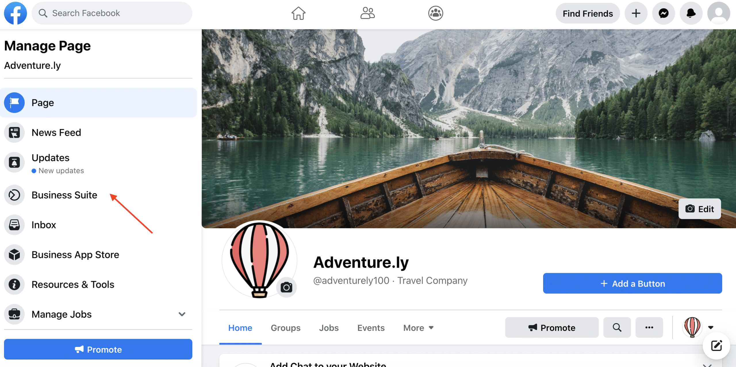 Paquete empresarial de p&aacute;ginas de Facebook