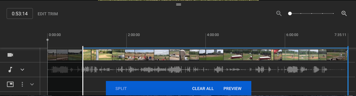 V&iacute;deo de recorte de YouTube Studio 