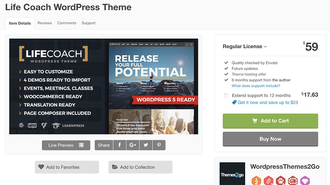 Los 15 mejores temas de WordPress para podcasters en 2021 Life Coach tema de wordpress para la página de descarga de podcasts