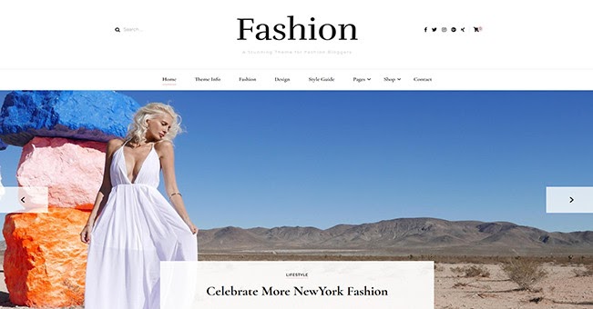 Blossom Fashion tema gratuito para blogs de WordPress