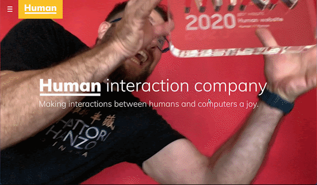 Ganador del premio al mejor dise&ntilde;o de sitios web de la empresa de interacci&oacute;n humana 2020