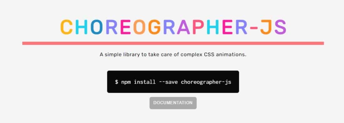 Biblioteca de Choreographer.js