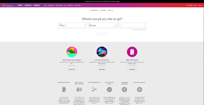 Ganador del premio Virgin America UX 2014