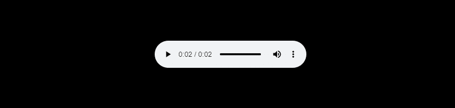 Reproductor de audio HTML5