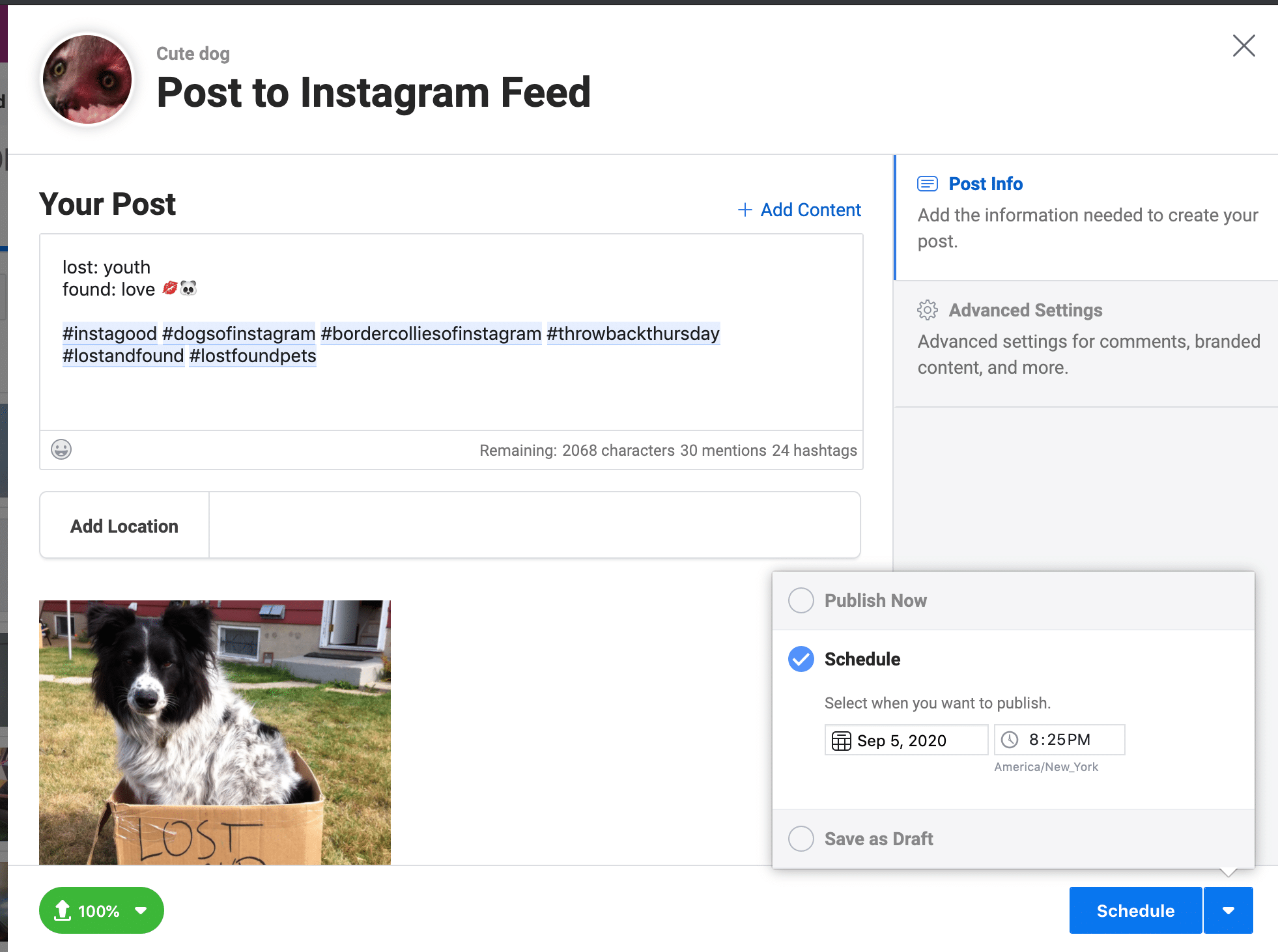 Cómo programar publicaciones de Instagram (3 métodos + consejos adicionales) Programar publicaciones de Instagram en Creator Studio