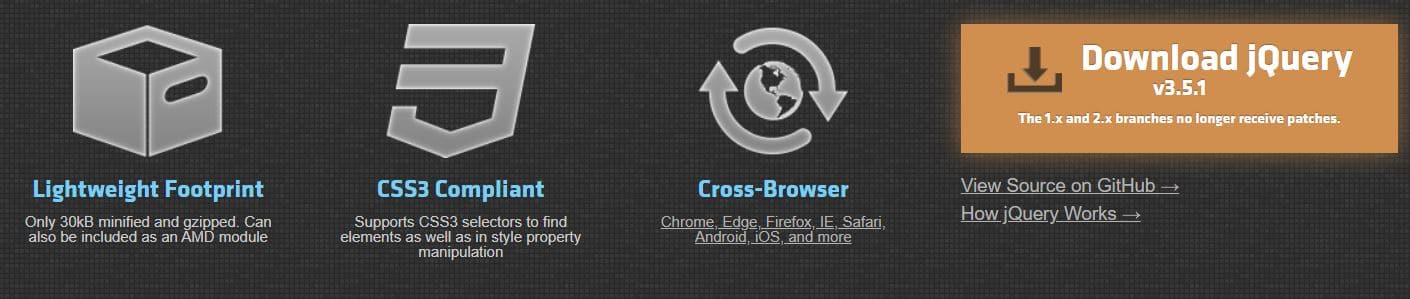 biblioteca jQuery