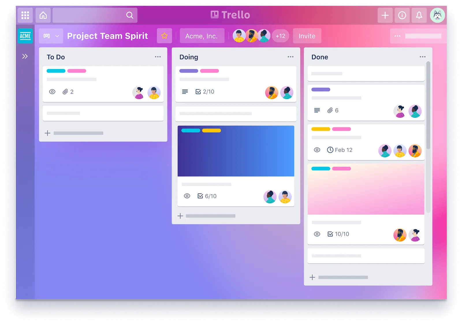 16 opciones gratuitas de software de gestión de proyectos para mantener a su equipo encaminado Software de gestión de proyectos de Trello