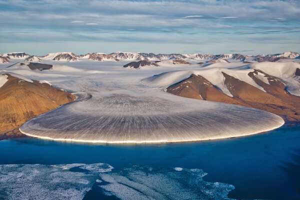 Glaciar en Groenlandia