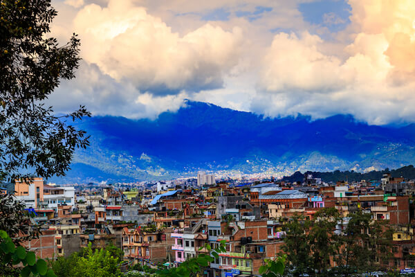 Katmand&uacute;, la capital de Nepal