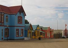 Namibia L&uuml;deritz coloridas casas