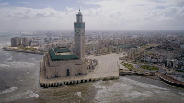 La mezquita Hassan II de Marruecos es la segunda mezquita m&aacute;s grande del mundo