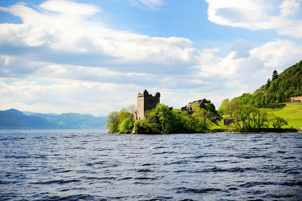 Castillo de Urquhart en Loch Ness