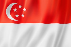 Bandera de singapur