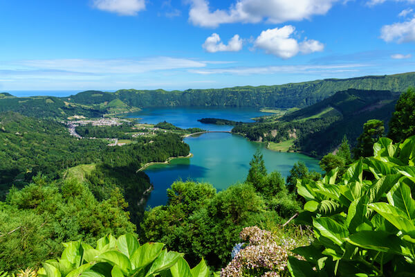 Isla de Sao Miguel en las Azores