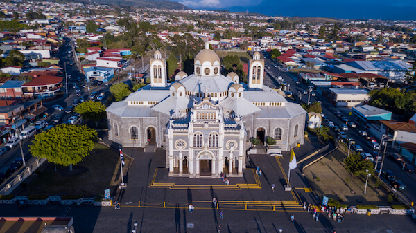 Bas&iacute;lica de Cartago en Costa Rica