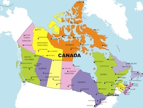 Datos de Canadá para niños