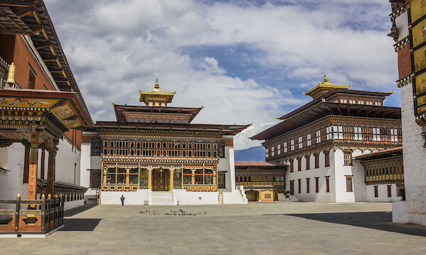 Fortaleza de Thimphu Tashichho Dzong
