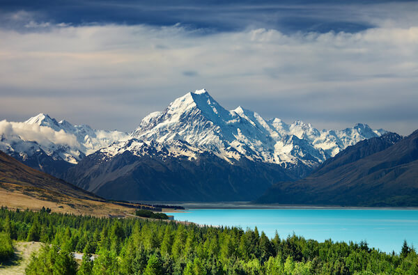 Aoraki / Mount Cook es la monta&ntilde;a m&aacute;s alta de Nueva Zelanda