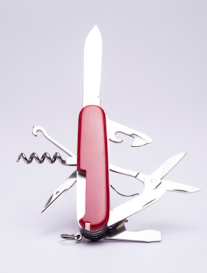 Cuchillo del ej&eacute;rcito suizo